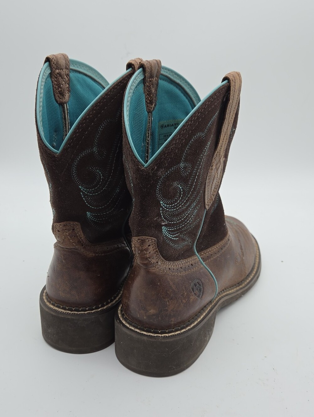 Ariat Fatbaby Western Boots Size 8.5 - Picture 4 of 7
